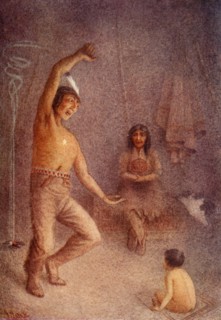 Glooskap brought all his magical resources to his aid, 1914. Creator: Unknown.