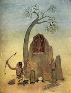 'Ekalavya', 1920. Creator: Unknown.
