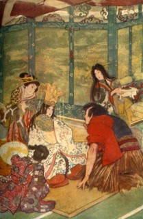 'Urashima and the Sea King's Daughter', 1912. Creator: Evelyn Paul.