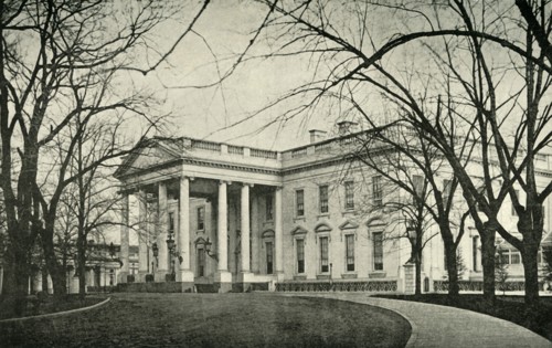 'Washington: The White House', 1891. Creator: Unknown.