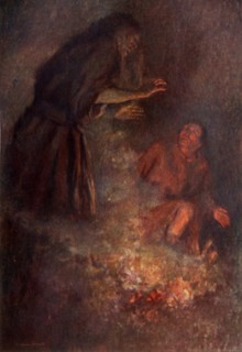 'I saw how black her face was and I shuddered with horror', 1917. Creator: Unknown.