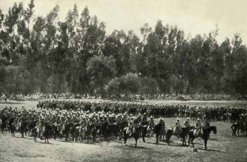 'The Famous Mexican "Rurales", or Rural Mounted Police', 1919. Creator: Unknown.