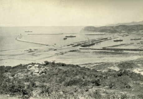 'Mexico's Artificial Harbours on the Pacific Coast: The New Port Works of Salina Cruz, The Terminus  Creator: Unknown.