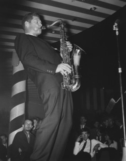 Zoot Sims, Marquee Club, London, 1961. Creator: Brian Foskett.