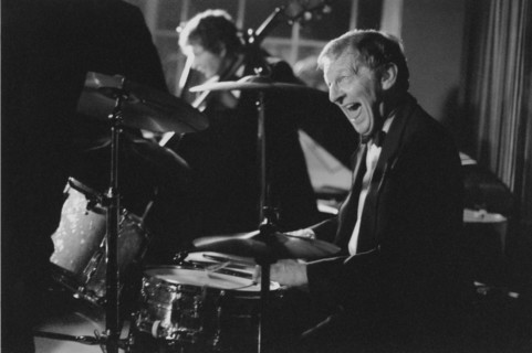 Ronnie Verrell, Pizza Express All Stars, Cambridge, 1986. Creator: Brian Foskett.