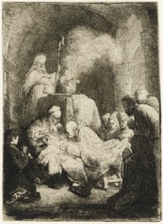 The Circumcision: small plate, 1630. Creator: Rembrandt Harmensz van Rijn.