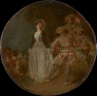 The Country Dance. Creators: Jean-Antoine Watteau, Unknown.