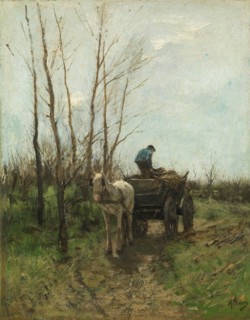 Gathering Wood. Creator: Anton Mauve.