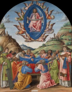 The Death of the Virgin, 1485. Creator: Bartolomeo Vivarini.