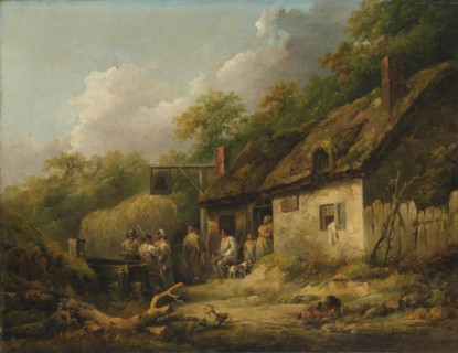 The Bell Inn, late 1780s. Creator: George Morland.