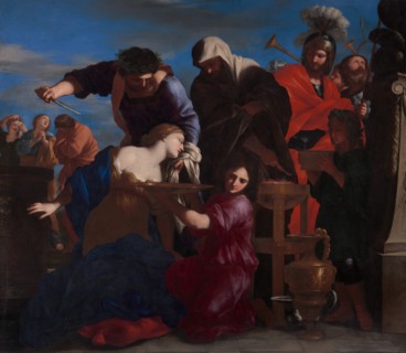 The Sacrifice of Polyxena. Creator: Giovanni Francesco Romanelli.