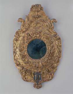 Tondo mirror frame, ca. 1490-1500. Creator: Italian, Siena .