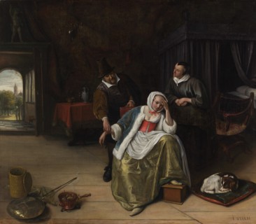 The Lovesick Maiden, ca. 1660. Creator: Jan Steen.