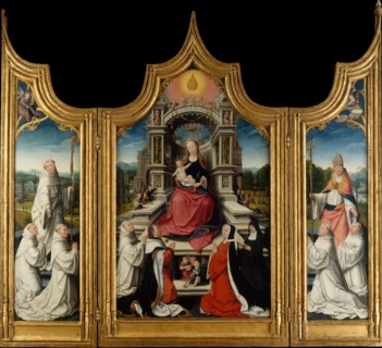 The Le Cellier Altarpiece, 1509. Creator: Jean Bellegambe.