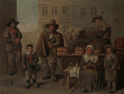 The Baker's Cart, 1656. Creator: Jean Michelin.