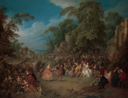 The Fair at Bezons, ca. 1733. Creator: Jean-Baptiste Pater.
