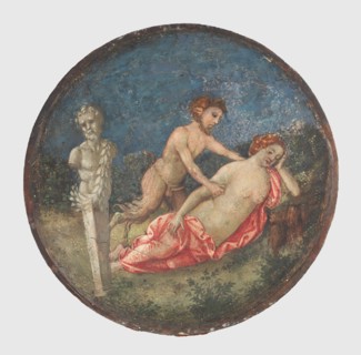 Jupiter and Antiope, ca. 1509. Creator: Bernardino Pinturicchio.