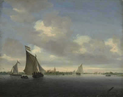 Marine, 1650. Creator: Salomon Ruysdael.
