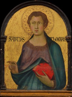 Saint Thomas, ca. 1317-19. Creator: Workshop of Simone Martini.