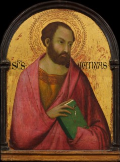 Saint Matthias, ca. 1317-19. Creator: Workshop of Simone Martini.
