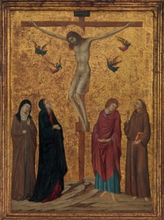 The Crucifixion, ca. 1315-20. Creator: Ugolino da Siena.