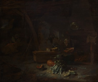 Interior of a Kitchen, ca. 1642-44. Creator: Willem Kalf.