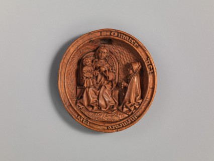 Half of a Prayer Bead with the Prayer of the Rosary, early 16th century. Creator: Unknown.