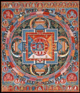 Mandala of Jnanadakini, late 14th century. Creator: Unknown.