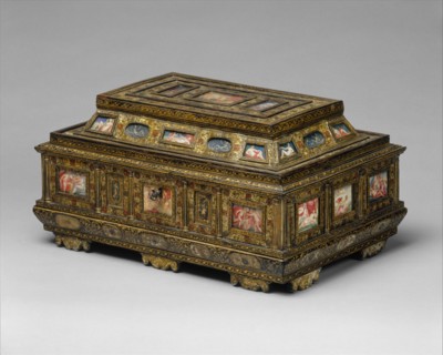 Casket (cofanetto or scrigno), 1575-1600. Creator: Unknown.