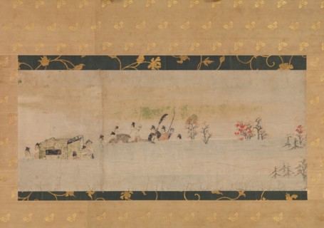 The Tale of Sumiyoshi (Sumiyoshi monogatari emaki), late 13th century. Creator: Unknown.
