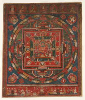 Vasudhara Mandala, dated to 1777 (Samvat 897). Creator: Unknown.