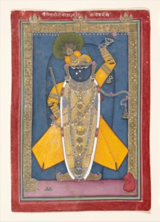 Krishna in the Form of Shri Nathji, ca. 1840. Creator: Unknown.