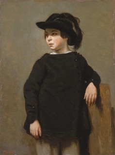 Portrait of a Child, ca. 1835. Creator: Jean-Baptiste-Camille Corot.