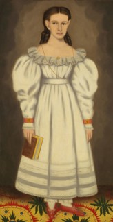 Girl of the Bangs-Phelps Family, ca. 1848. Creator: Erastus Salisbury Field.