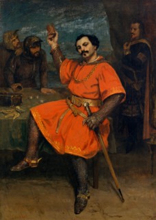 Louis Gueymard (1822-1880) as Robert le Diable, 1857. Creator: Gustave Courbet.