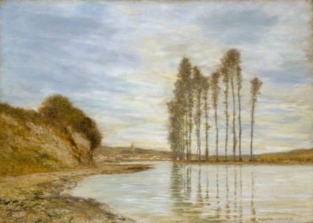 View on the Seine: Harp of the Winds, 1893-95. Creator: Homer Dodge Martin.