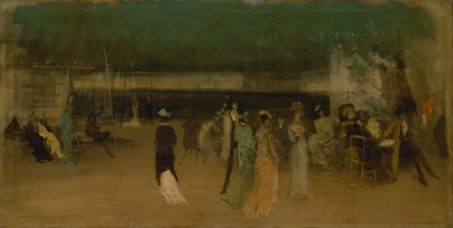 Cremorne Gardens, No. 2, ca. 1870-80. Creator: James Abbott McNeill Whistler.