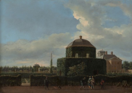 The Huis ten Bosch at The Hague and Its Formal Garden (View from the East), ca. 1668-70. Creator: Jan van der Heyden.