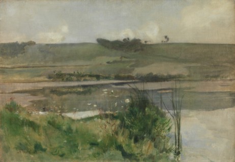 Arques-la-Bataille, ca. 1884. Creator: John Henry Twachtman.