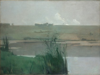 Arques-la-Bataille, 1885. Creator: John Henry Twachtman.