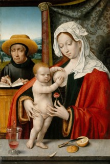 The Holy Family, possibly 1527-33. Creator: Workshop of Joos van Cleve (Netherlandish, Cleve ca. 1485-1540/41 Antwerp).