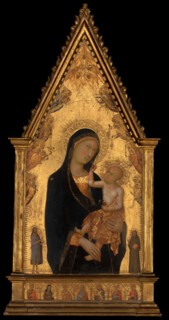 Madonna and Child with Saints and Angels, ca. 1350. Creator: Lippo Memmi.