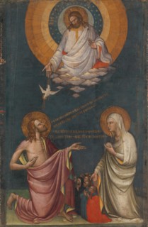 The Intercession of Christ and the Virgin, before 1402. Creator: Lorenzo Monaco.
