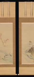 Sweetfish in Summer and Autumn, 1785. Creator: Maruyama Okyo.