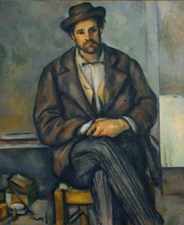 Seated Peasant, ca. 1892-96. Creator: Paul Cezanne.