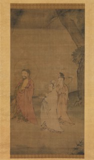 Shakyamuni coming down from the mountains, late 13th-early 14th century. Creator: Unknown.