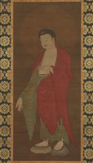 Buddha Amitabha descending from his Pure Land, 13th century. Creator: Unknown.
