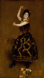 Carmencita, 1890. Creator: William Merritt Chase.