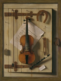 Still Life?Violin and Music, 1888. Creator: William Michael Harnett.
