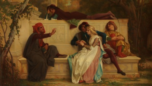 Florentine Poet, 1861. Creator: Alexandre Cabanel.